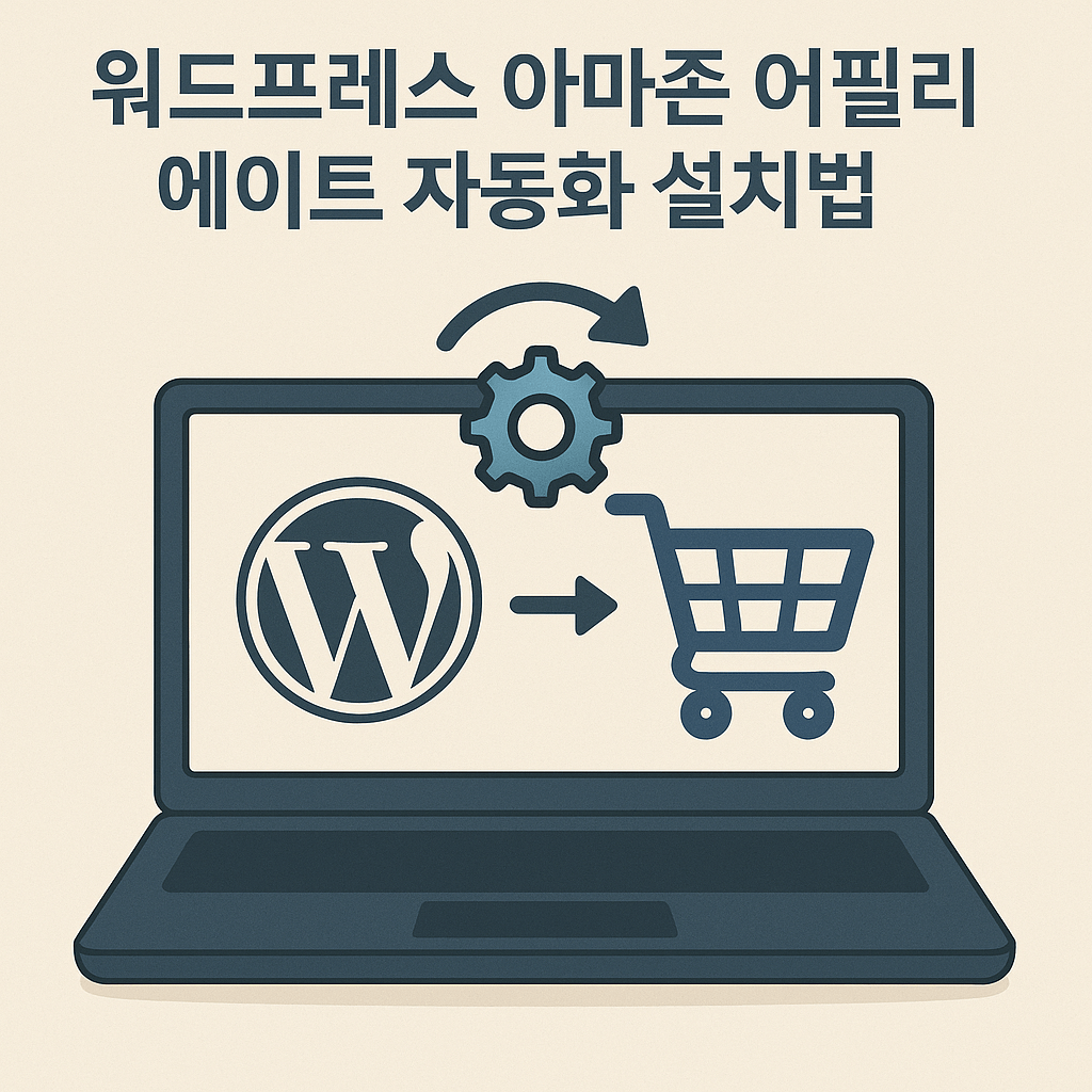 워드프레스 아마존 어필리에이트 자동화