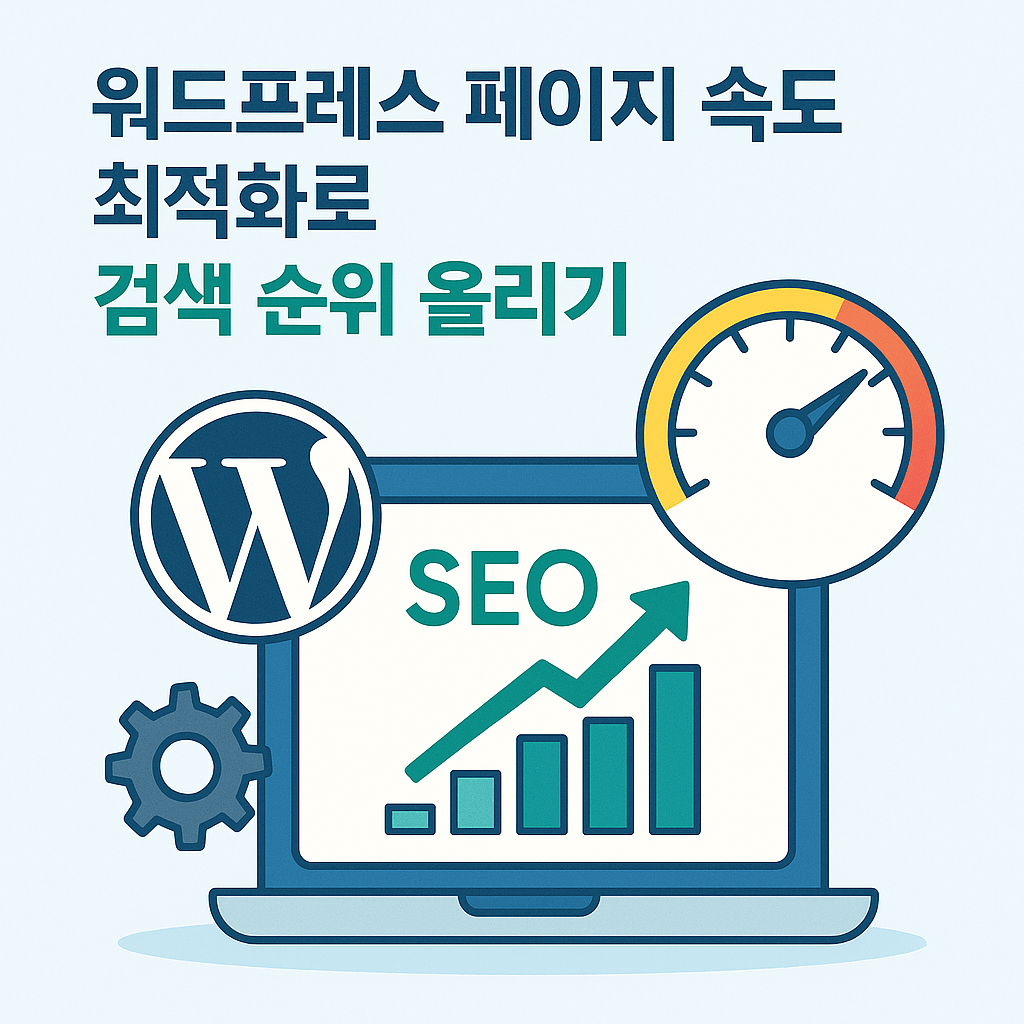 워드프레스 페이지 속도 최적화로 검색 순위 올리기